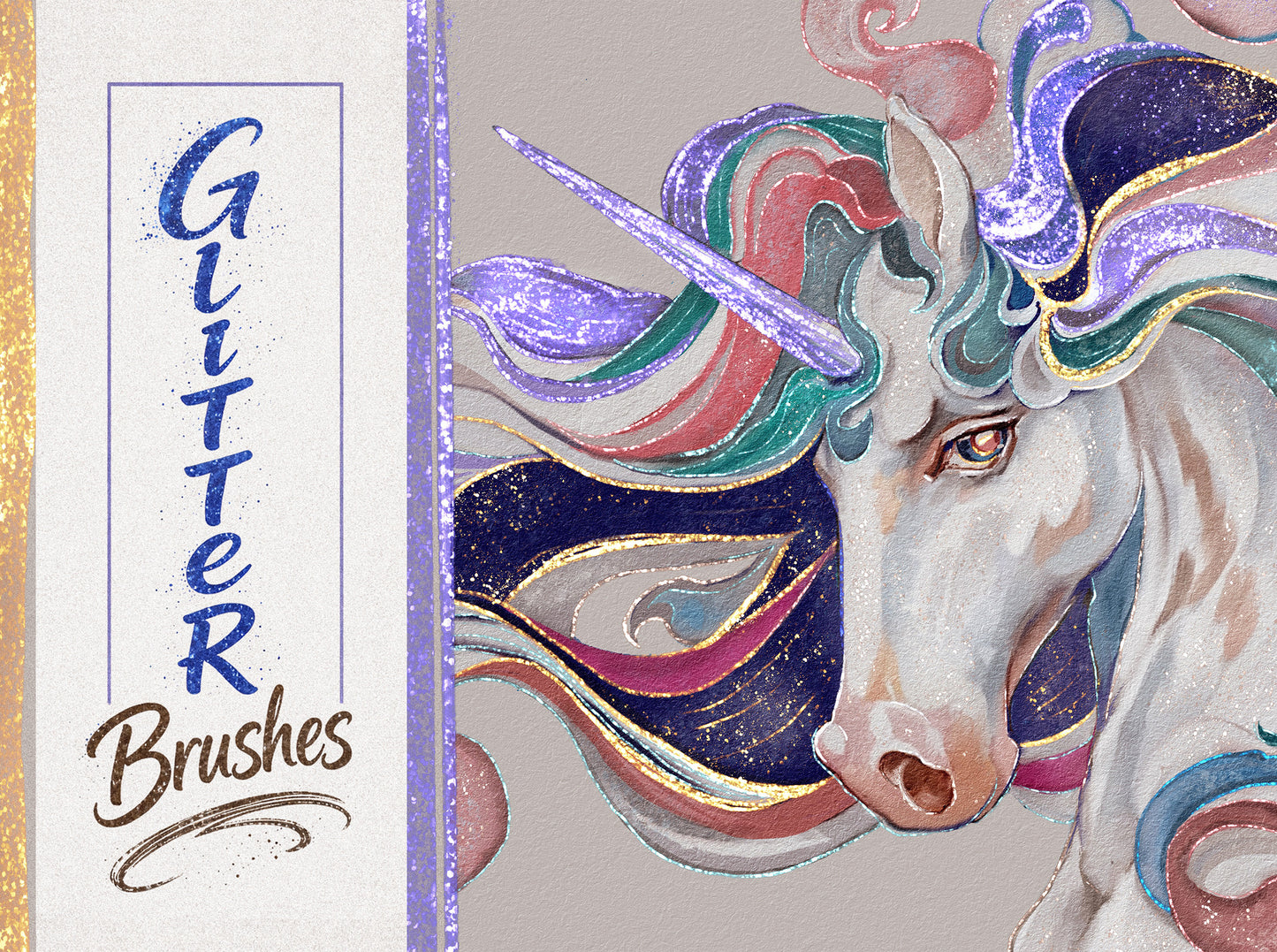 Glitter Brushes